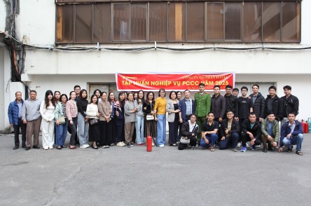 HANEL TỔ CHỨC TẬP HUẤN NGHIỆP VỤ PHÒNG CHÁY, CHỮA CHÁY NĂM 2025